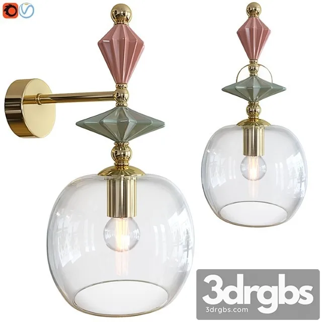 Sconce Odeon Light Bizet 3D Model Download