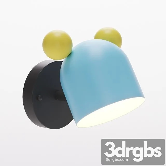 Sconce Odeon Light Mickey 3D Model Download