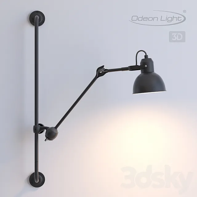 Sconce on the bracket ODEON LIGHT 4125 _ 1WA ARTA 3D Model
