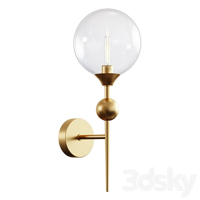 Sconce wall lamp 3D Model Sconce wall lamp 3D Model