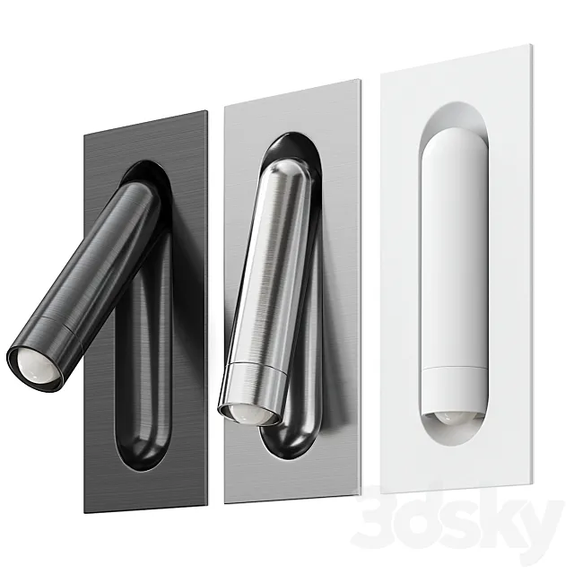 Scope Reading Light dweLed Wall Lamp 3D Model Scope Reading Light dweLed Wall Lamp 3D Model