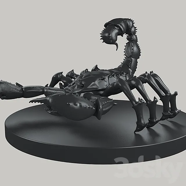 Scorpion figurine 3DModel Scorpion figurine 3DModel