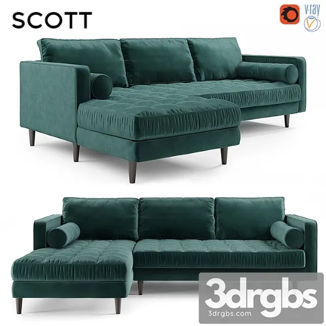 Scott 4 seater 2 3D Model Download