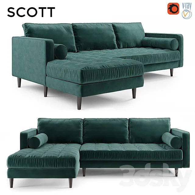 Scott 4 Seater 3DModel