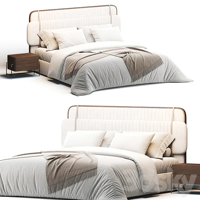 Scott Bed 3D Model Scott Bed 3D Model