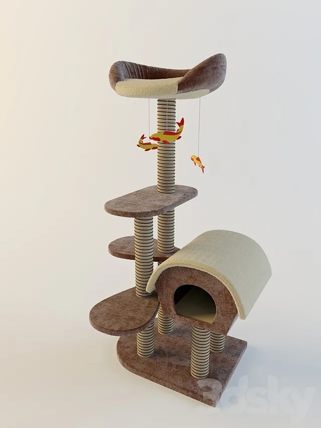 Scratching post from Fauna International 3DModel Scratching post from Fauna International 3DModel