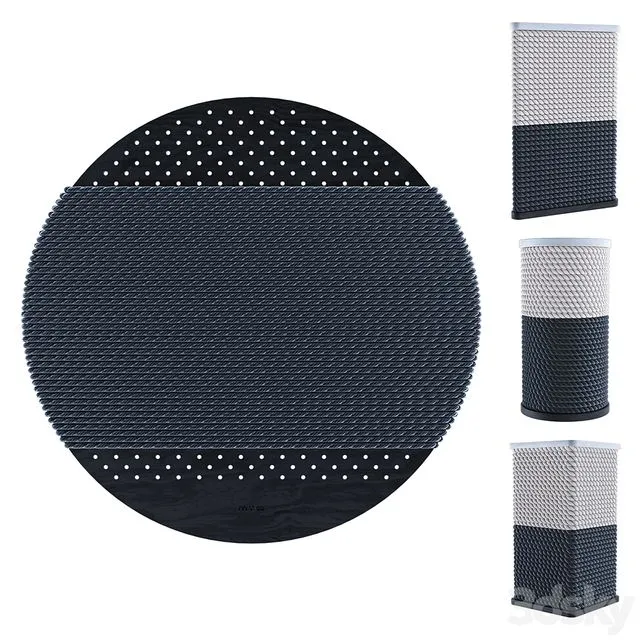 Scratching post on the wall 3D Model Scratching post on the wall 3D Model