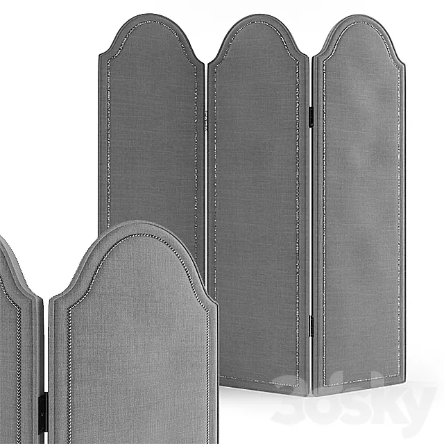 Screen _ folding screen 3D Model Screen _ folding screen 3D Model