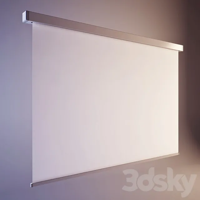 screen for projector 3DModel