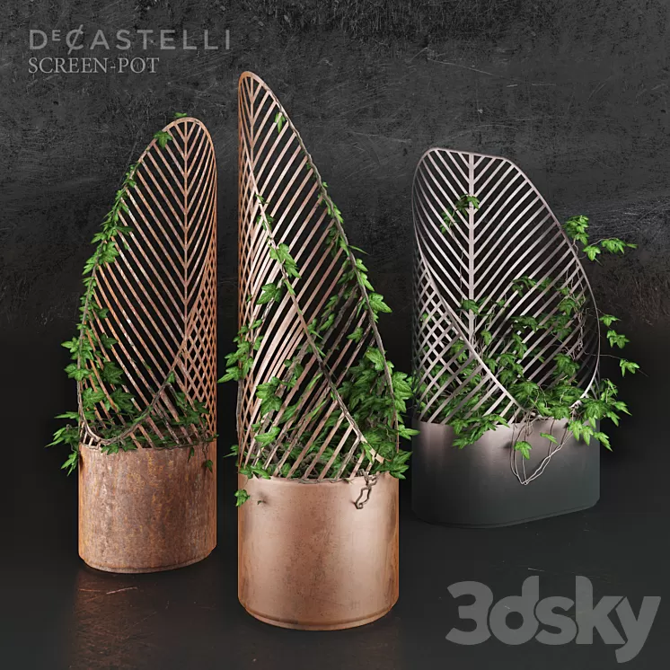 SCREEN-POT 3D Model SCREEN-POT 3D Model