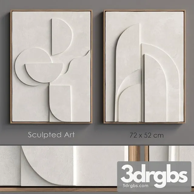 Sculpted Art4 Relef 3D Model Download