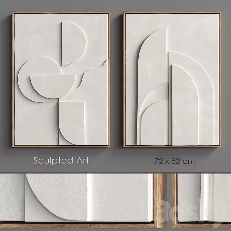 Sculpted Art4 relief 3D Model Free Download