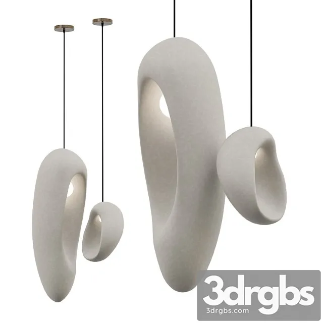 Sculptural illuminated pendants Sculptural illuminated pendants