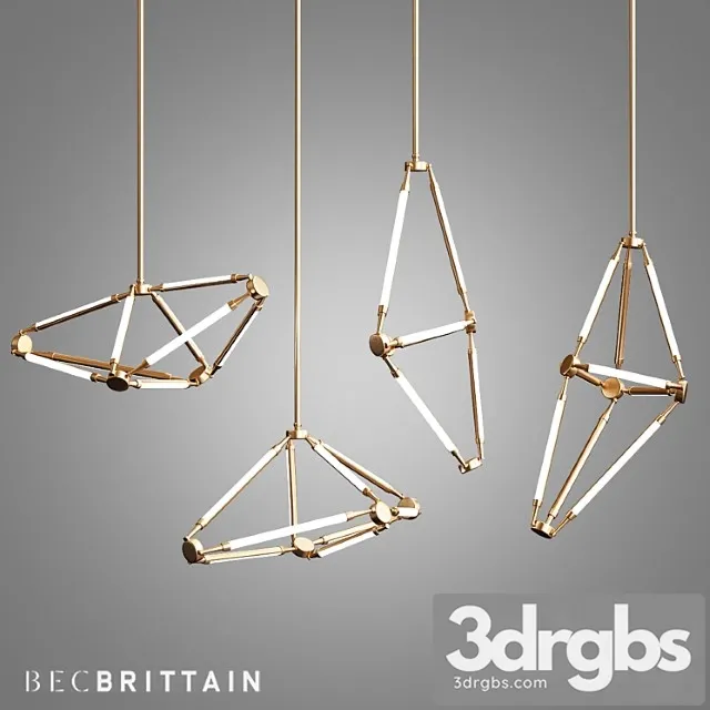 Sculptural lighting by bec brittain 3D Model Download Sculptural lighting by bec brittain 3D Model Download