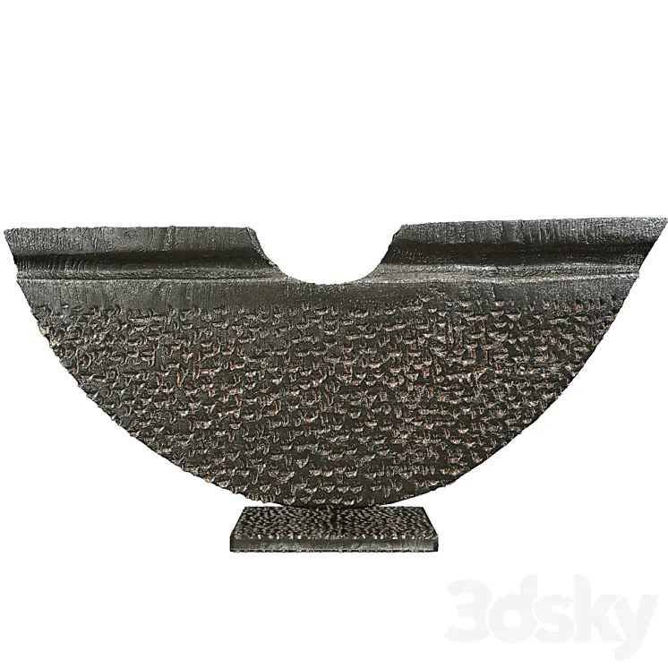 Sculpture Barrier 3D Model Free Download