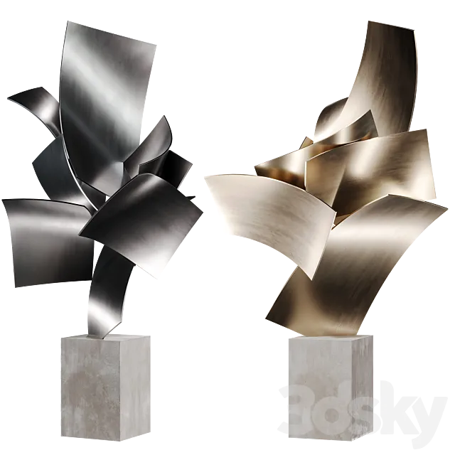 Sculpture by Matt Devine 01 3D Model Sculpture by Matt Devine 01 3D Model