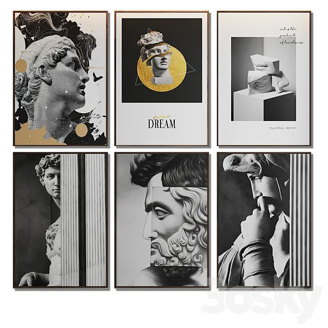 Sculpture david arts 3DModel