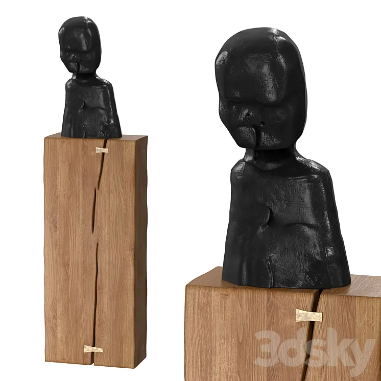 Sculpture Hea 3D Model Free Download