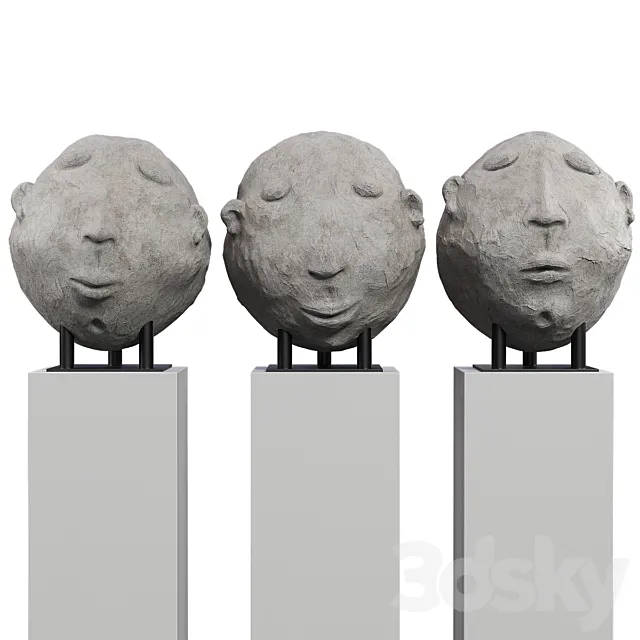 Sculpture – Head 3DModel Sculpture – Head 3DModel