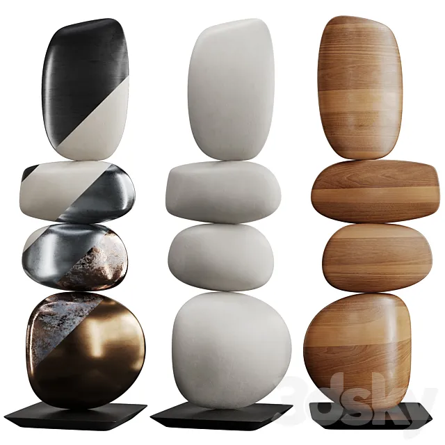 Sculpture Joel Escalona 01 3D Model