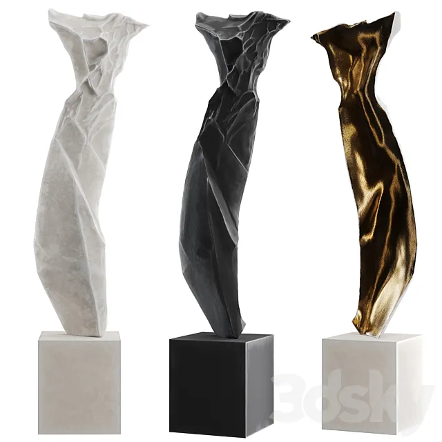 Sculpture Kevin Box Studio 01 3D Model