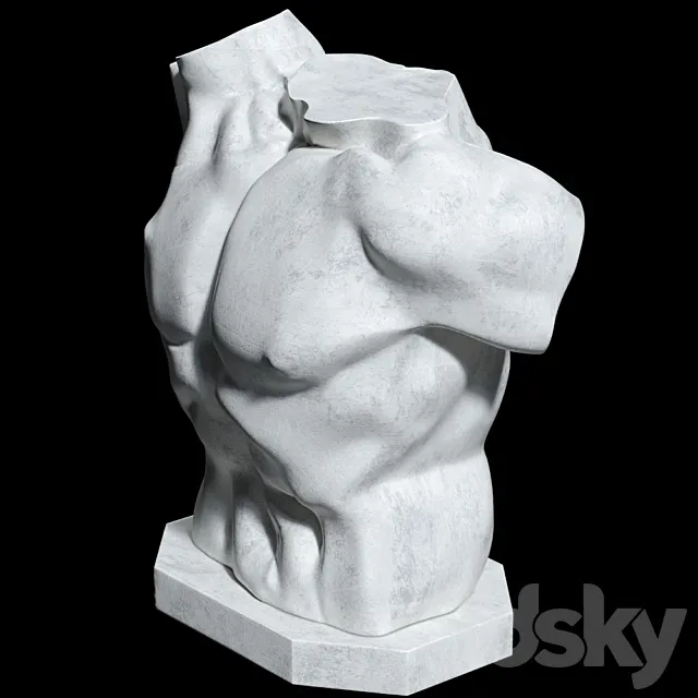Sculpture Laocoon Torso 3DModel Sculpture Laocoon Torso 3DModel