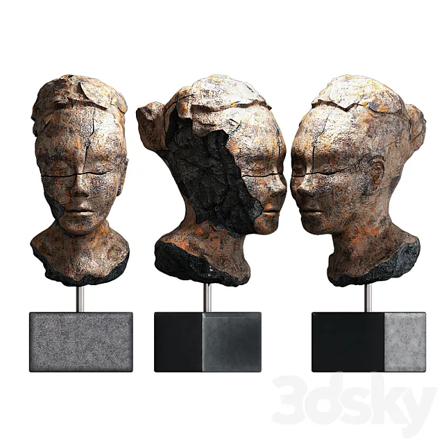 sculpture LIONEL SMIT 3D Model sculpture LIONEL SMIT 3D Model