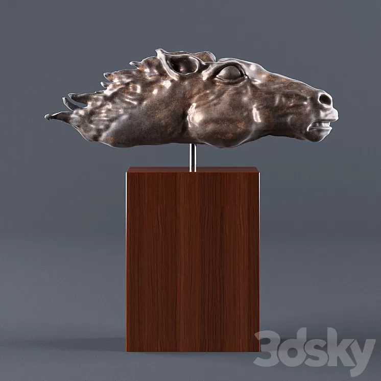 Sculpture of Christopher Guy Java Café Varnish 3D Model