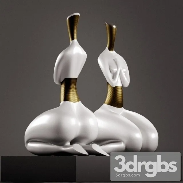 Sculpture Prayer 3D Model Download