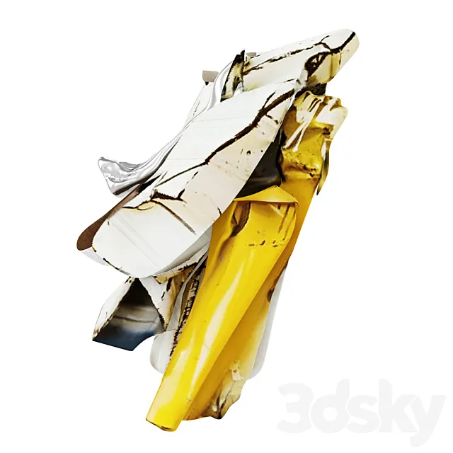 Sculpture The Hot Lady from Bristol 3D Model Sculpture The Hot Lady from Bristol 3D Model