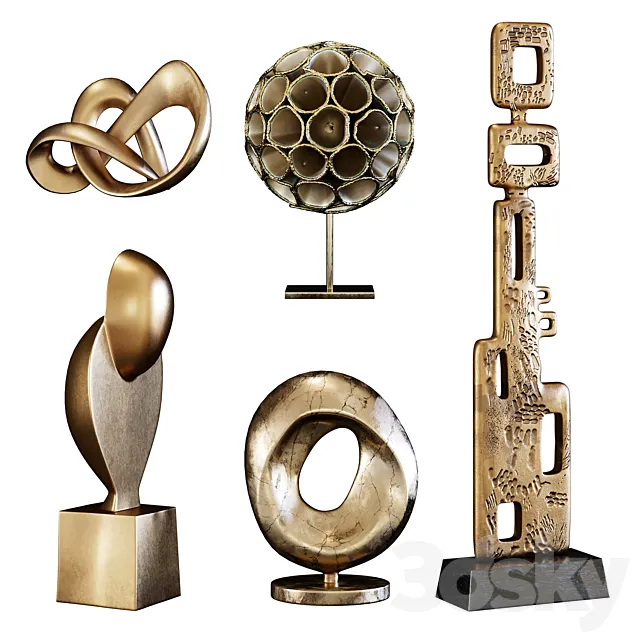 Sculptures 18 3D Model Sculptures 18 3D Model