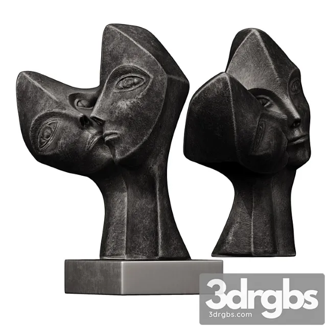 Sculptures of Abstraction Nurturing 2002 3D Model Download