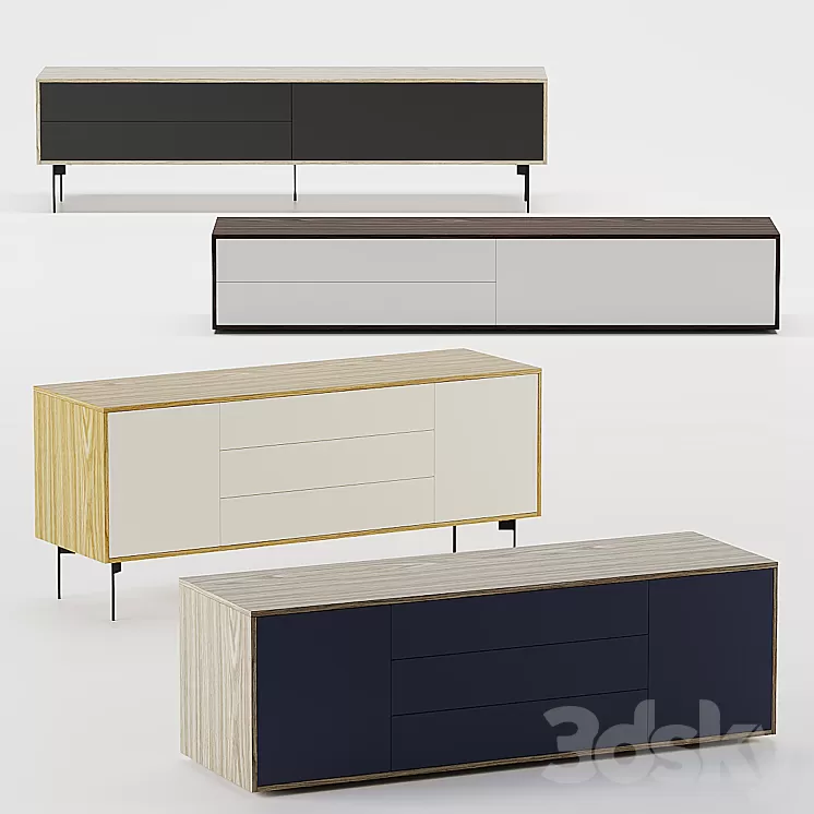 SD TV stands SK Design Borge 3D Model SD TV stands SK Design Borge 3D Model