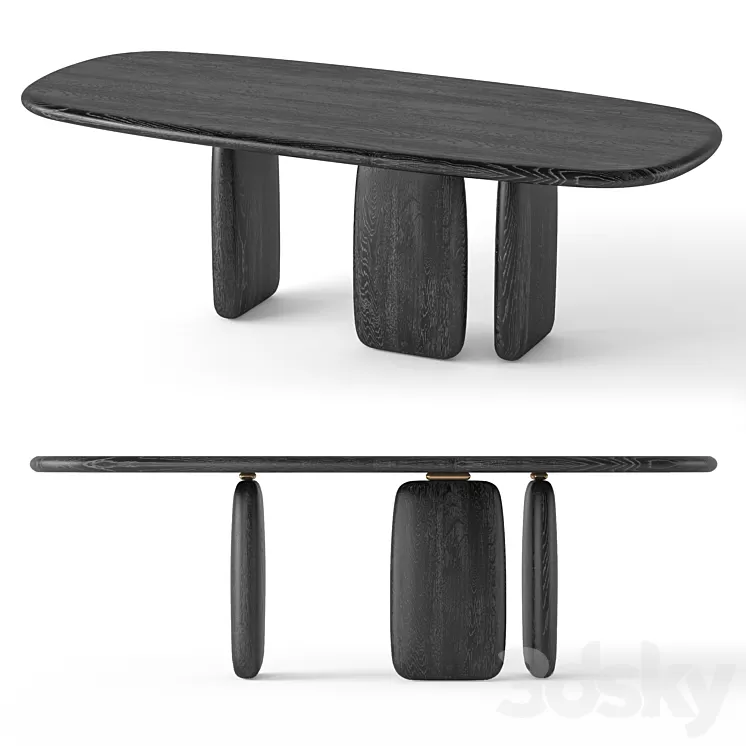Se Atlas dining table 3D Model Free Download