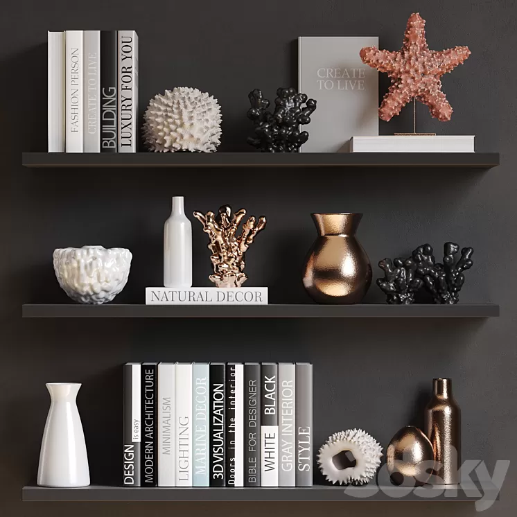 Sea decor v2 3D Model