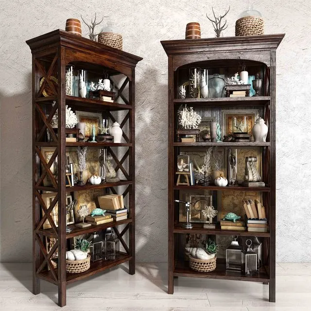 Sea decorative set 02 3D Model Sea decorative set 02 3D Model