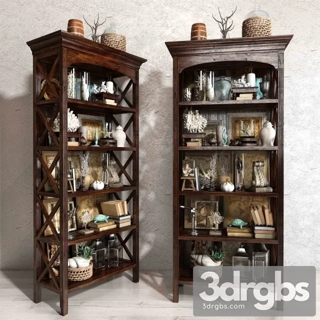 Sea Decorative Set 02 3D Model Download Sea Decorative Set 02 3D Model Download