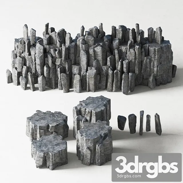 Sea Rock 1 3D Model Download