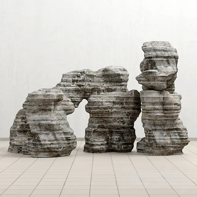 Sea rock 3D Model Sea rock 3D Model