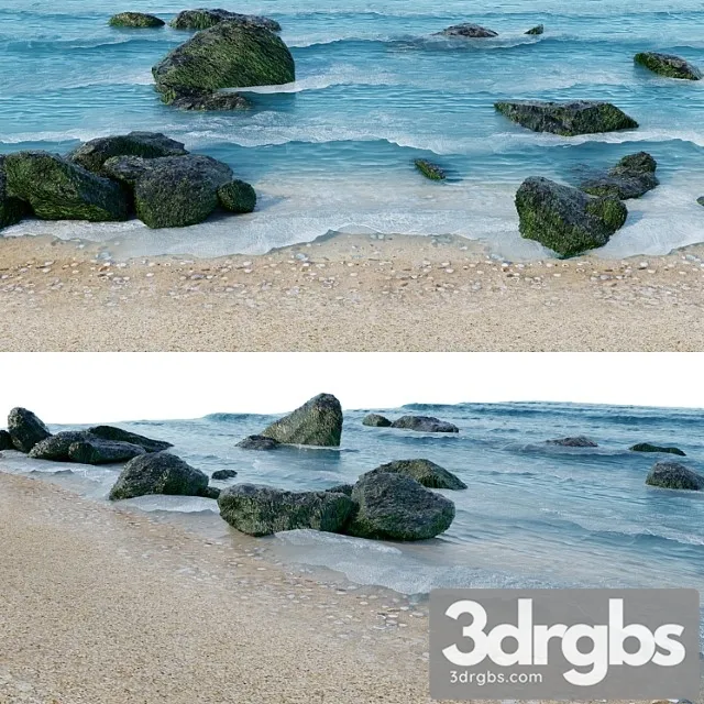 Sea Shore 3D Model Download