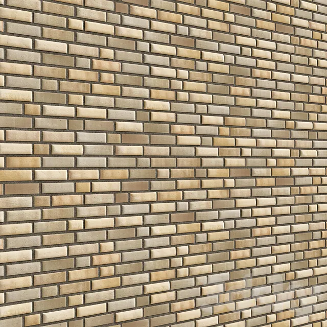 Seamless Brick No. 7 3D Model