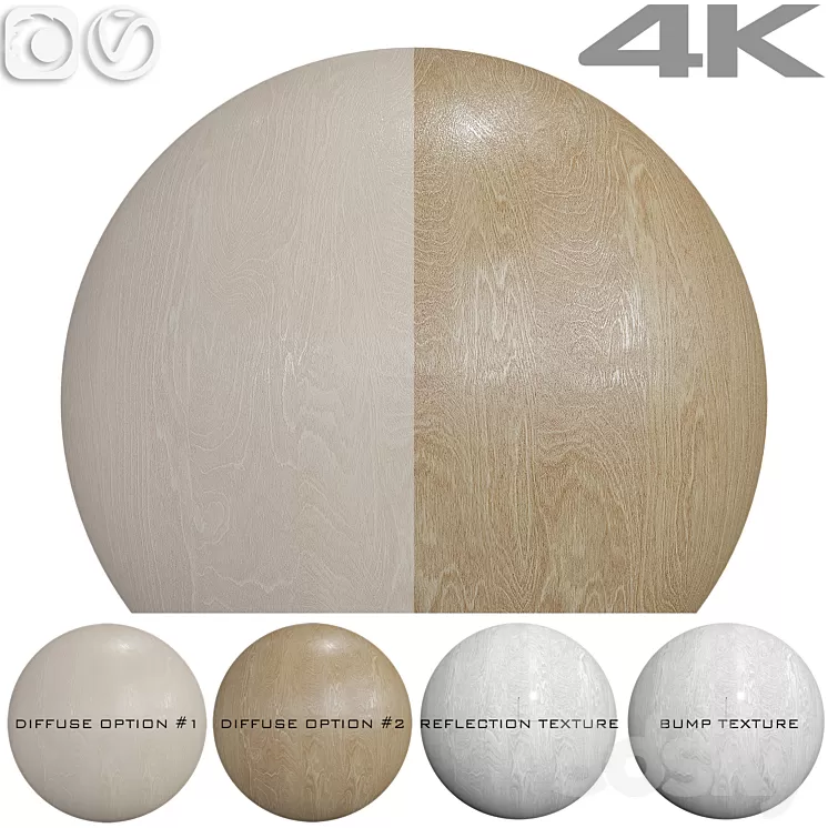 Seamless texture – Birch 3D Model Free Download