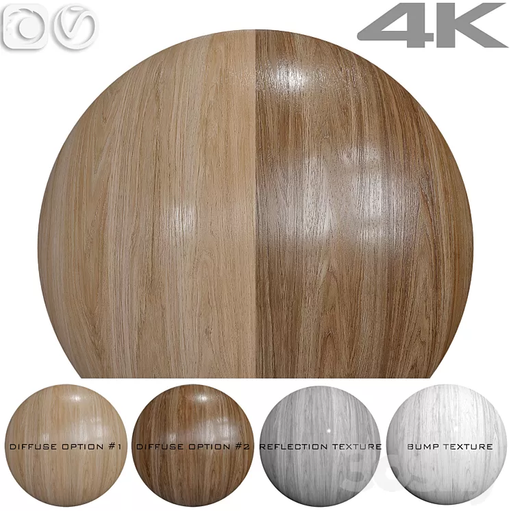 Seamless texture – Hickory 3D Model Free Download