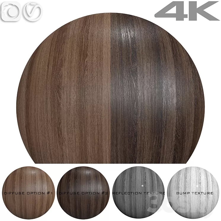 Seamless texture – Oak 3D Model Free Download