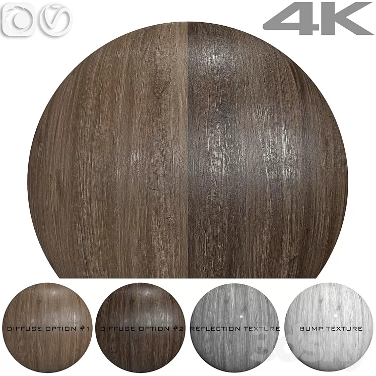 Seamless texture – Oak 3D Model