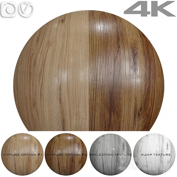 Seamless texture – Oak 3D Model Free Download