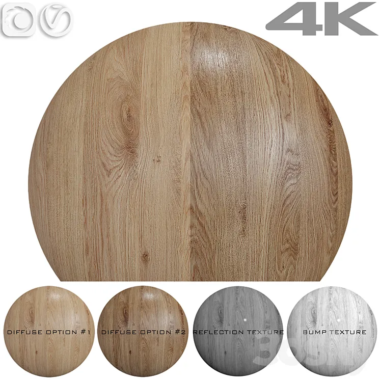 Seamless texture – Oak 3D Model Free Download