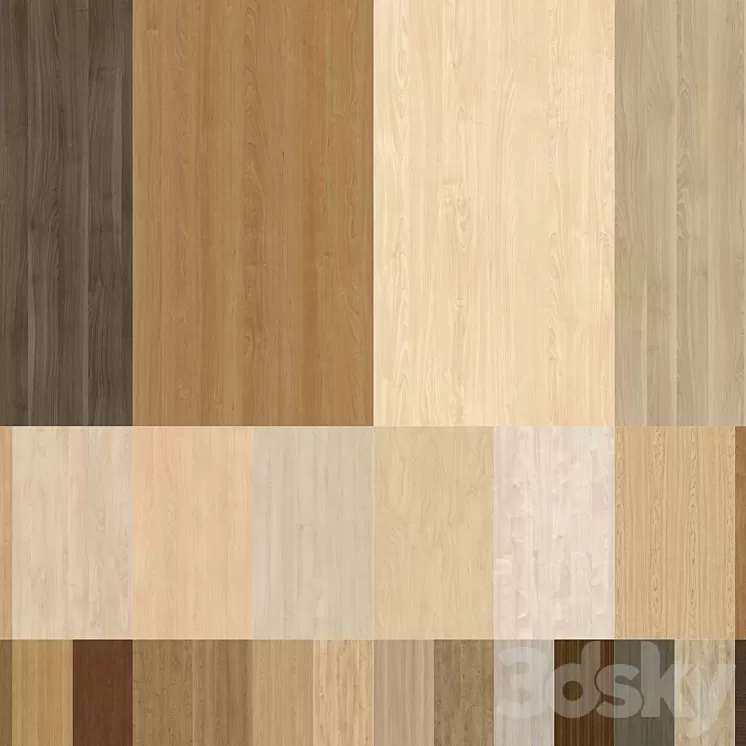 Seamless texture of wood 3D Model