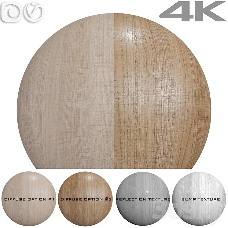 Seamless texture – Walnut 3D Model Free Download