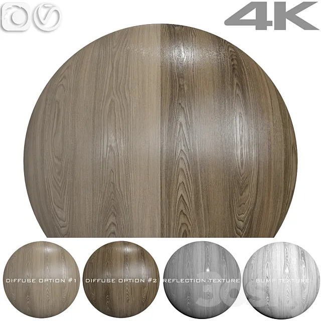 Seamless textures – ASH 3D Model